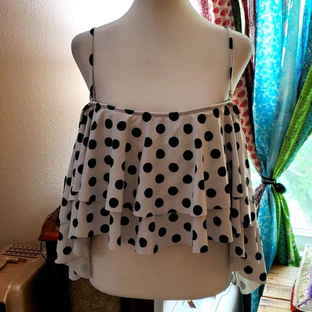 TWO Piece Ruffle Top Bikini - Picture 4 of 5